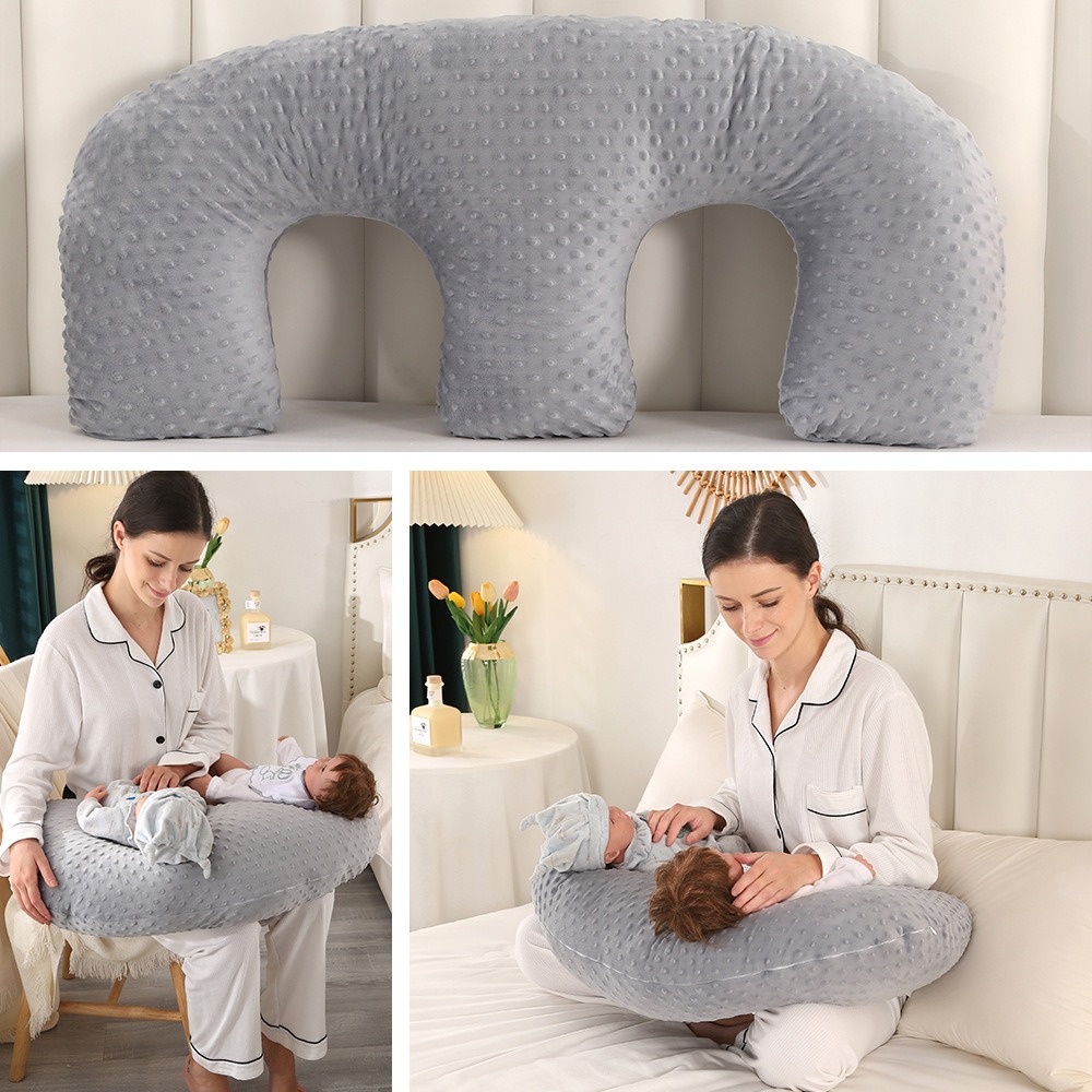 Nursing Pillow Breastfeeding - BABY Neugeborenen-Stillkissen Multifunktionales Stillkissen Doppel-Stillkissen Säuglings-Stillkissen