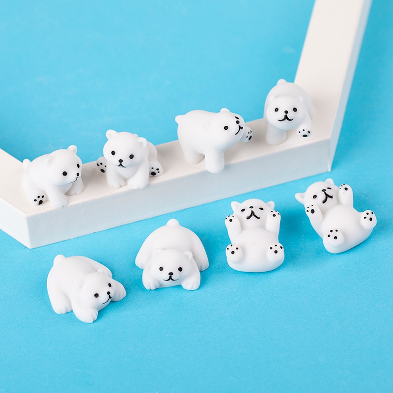 Baby Products Good For Adults - Überraschungs-Pop-Kawaii Niedliche Baby-Eisbär-Figur aus Harz, Warmes