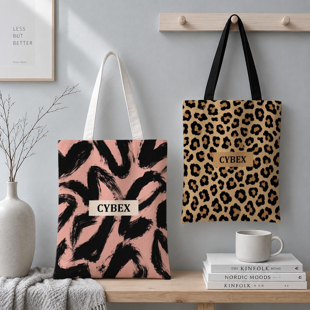 Baby Products Brands - Babyproduktmarke CYBEX Aufbewahrungstaschen, Canvas-Doppelseitig Bedruckte Schulterhandtasche,