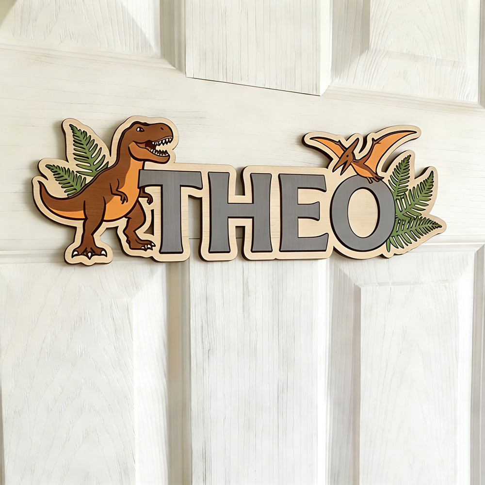Personalisiertes Dinosaurier-N – Baby Gate Stairs Bewertung und Preis