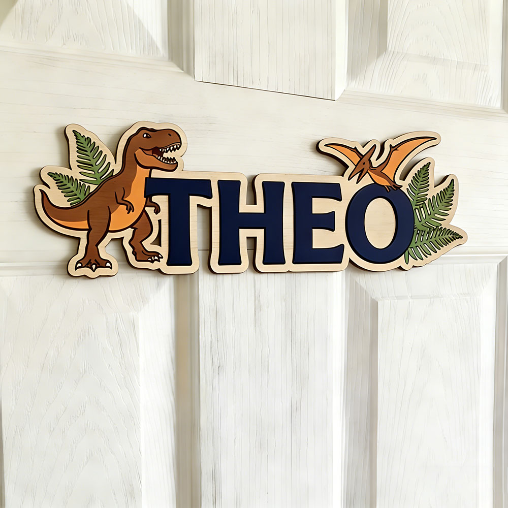 Personalisiertes Dinosaurier-N – Baby Gate Stairs Bewertung und Preis