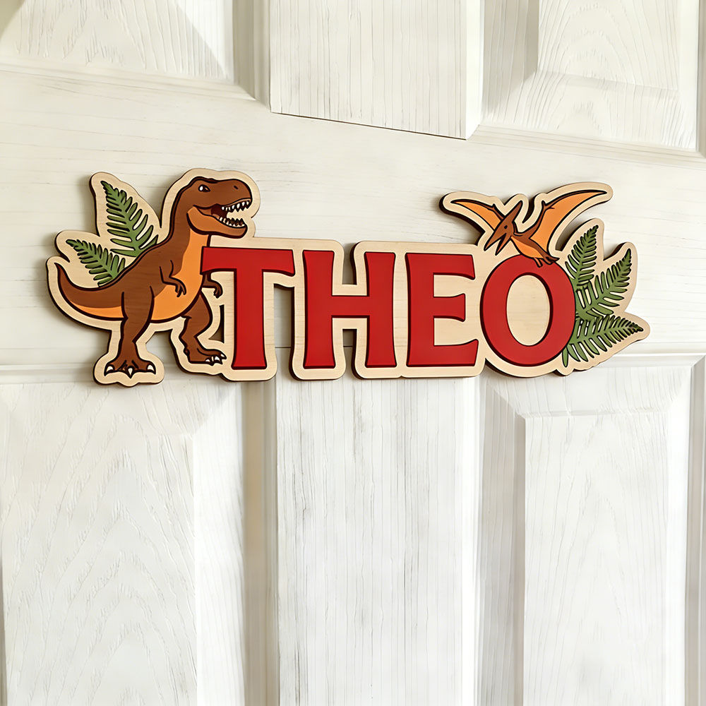 Personalisiertes Dinosaurier-N – Baby Gate Stairs Bewertung und Preis